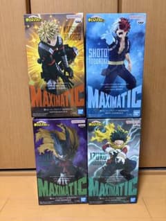 僕のヒーローアカデミア MAXIMATIC フィギュアセット デク 爆豪 焦凍 僕のヒーローアカデミア】【緑谷出久】僕のヒーローアカデミア
