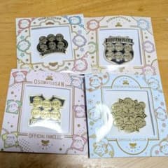 おそ松さん FC特典ピンバッジ 4個セットのサムネイル