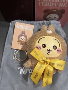 新品　ちいかわ Kiramekko TeddyBear きらめっこ うさぎのサムネイル