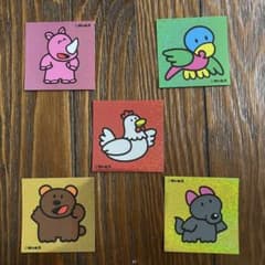 たべっ子どうぶつランド　ステッカー　たべっ子どうぶつのサムネイル