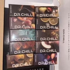 DR.CHILL 電子タバコ用リキッドセット 10種類、電子タバコ本体付きのサムネイル