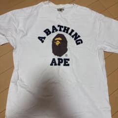A BATHING APE Tシャツ ホワイト Mのサムネイル