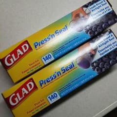 【値下げ!!】コストコ GLAD プレスンシール２本セット☆未開封・新品☆のサムネイル