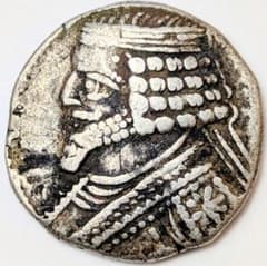 TKC138 フラアテス4世（パルティア王）テトラドラクマ銀貨 - メルカリ