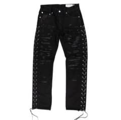 el conductorH LACEUP DISTRESSED JEANS 2 - メルカリ
