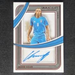 99枚限定 モイーズ ケーン Moise Kean サイン イタリア代表のサムネイル
