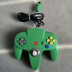 【動作確認済み】NINTENDO64 コントローラー グリーンのサムネイル