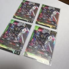 ガンダムカードゲーム νガンダム LR 4枚セットのサムネイル