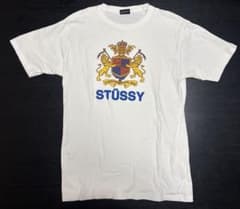 STUSSY クレストロゴ Tシャツ ホワイト Lサイズのサムネイル
