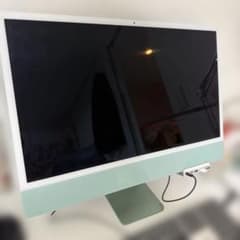 24インチ グリーン iMac　M1のサムネイル