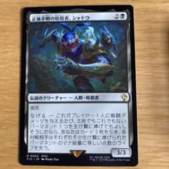 拡張アート 正体不明の暗殺者、シャドウ foil 正体不明の暗殺者、シャドウ - メルカリ