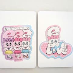 新品未使用♪ESTHER BUNNY エスターバニーステッカーシール2枚セット♪のサムネイル