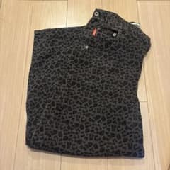 9090 レオパード柄 デニムパンツ - メルカリ