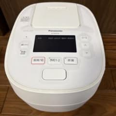 Panasonic 炊飯器 SR-MPW100 2020年製　銀シャリ説明書付き Panasonic 炊飯器 SR-MPW100 2020年製 銀シャリ説明書付き - メルカリ
