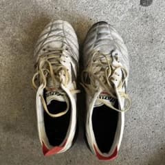 は*な様 MIZUNO サッカースパイク ホワイト ブラックのサムネイル