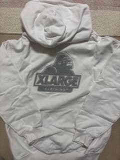 XLARGE パーカー ホワイト Sサイズのサムネイル