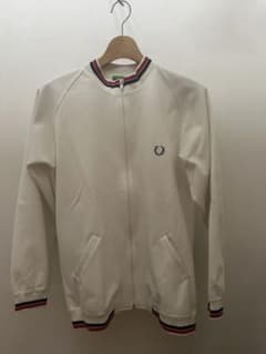【ヴィンテージ】FRED PERRY トラックジャケット ジャージ 白のサムネイル