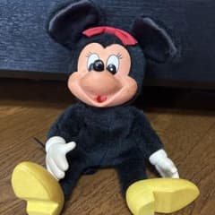 モンチッチ ミニーマウス ぬいぐるみ フェルト製 - メルカリ