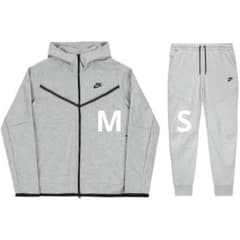 ナイキ　テックフリース　グレー　セットアップのサムネイル