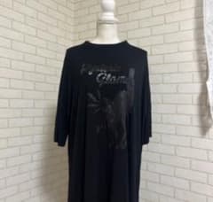 ヒステリックグラマー blackcat ロゴレース切替 ロングワンピース