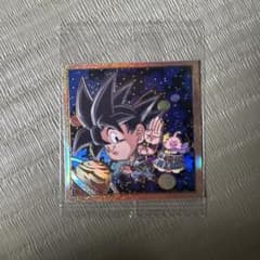 m*o様 ドラゴンボール 超戦士シールウエハース 孫悟空 SECのサムネイル