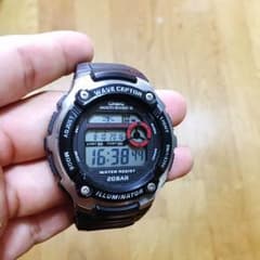 CASIO ウェーブセプター 時計 黒 ブラックのサムネイル
