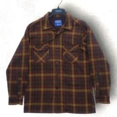 好配色 90s PENDLETON オンブレ シャドー チェック ボード シャツ