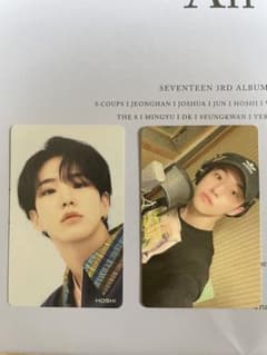 SEVENTEEN ホシ トレカ ひとりじゃない セミコロンのサムネイル