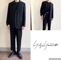 Y’s for men ワイズフォーメン ウール セットアップ ブラックのサムネイル