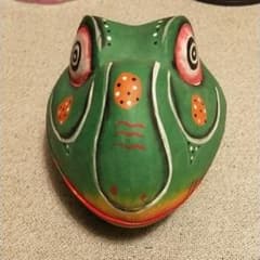カエルの置物 アクセサリー等入れ物のサムネイル