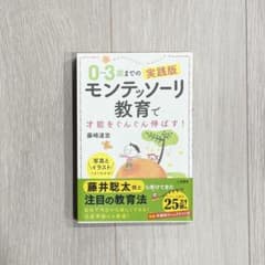 【藤崎達宏】0〜3歳までの実践版 モンテッソーリ教育で才能をぐんぐん伸ばす！のサムネイル