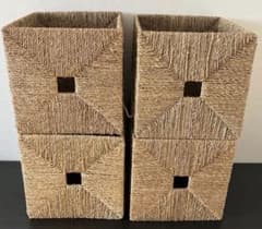 IKEA クニプサ KNIPSA 4個セット カラックス カゴ バスケット - メルカリ