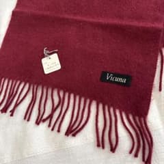 未使用　Vicuna マフラー　ビキューナ　毛100% ビクーニャ　ストール