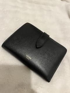 CELINE 二つ折り財布 ブラックのサムネイル