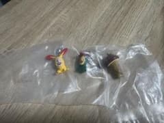 こびと図鑑めじるしアクセサリー ホトケアカバネ、ペニキノコビト、リトルハナガシラのサムネイル