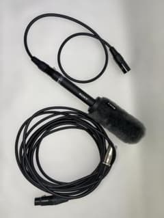 SONY ECM-VG1　鋭指向性ショットガンマイク　ウィンドスクリーン付き SONY ECM-VG1 鋭指向性ショットガンマイク ウィンドスクリーン付き