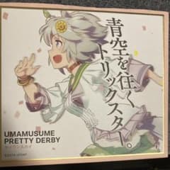 ウマ娘プリティーダービー トレーディングmini色紙　セイウンスカイのサムネイル