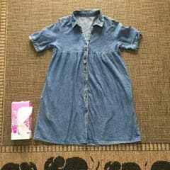 ！格安♡ぴょんぴょん様 専用！デニムシャツ ワンピースのサムネイル