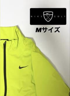 Nike Golf 蛍光イエロー ジャケット Mサイズ 美品‼️】Nike Golf イエロー レインジャケット 2Way M ゴルフ - メルカリ