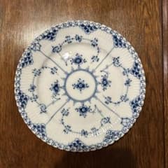い*み様 ロイヤルコペンハーゲン ブルーフルーテッド フルレース19cm皿