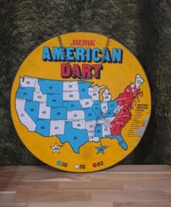 JALPAK AMERICAN DART ダーツボード アメリカ地図 JALPAK AMERICAN DART ダーツボード アメリカ地図 - メルカリ
