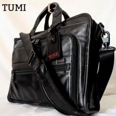 良品◎TUMI 2wayビジネスバッグ 96110DH ナパレザー A4可 黒 良品◎TUMI 2wayビジネスバッグ 96110DH ナパレザー A4可 黒