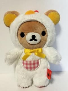 리락쿠마 모아 봉제인형 달걀 테마 니와리