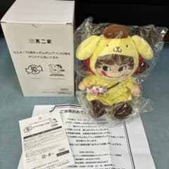 不二家 ミルキー75周年×ポムポムプリン30周年 ぬいぐるみ - メルカリ