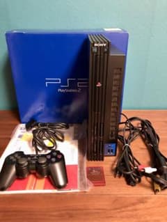 PS2 本体⭐︎薄型⭐︎SCPH-39000⭐︎動作確認済すぐに遊べるセット⭐︎のサムネイル