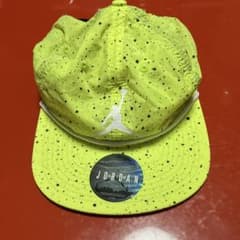 Jordan スプラッター柄 キャップ ネオンイエローのサムネイル