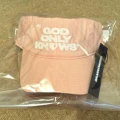 GOD ONLY KNOWS キャップ ピンク 岩田剛典 GUN GAN - メルカリ