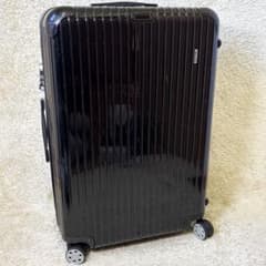 【RIMOWA】サルサ　ブラック キャリーケース 104L 4輪 美品】リモワ サルサデラックス 104L キャリーケース 4輪 ブラック 黒