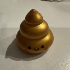 うんち　ソフビ　金 ゴールド 金運　うんこウンチウンコのサムネイル