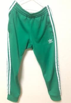 adidas トラックパンツ ジャージ グリーン 緑のサムネイル